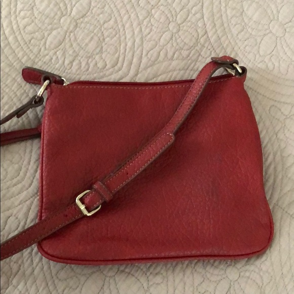 Nine West crossbody bag, burgundy color - Picture 4 of 4